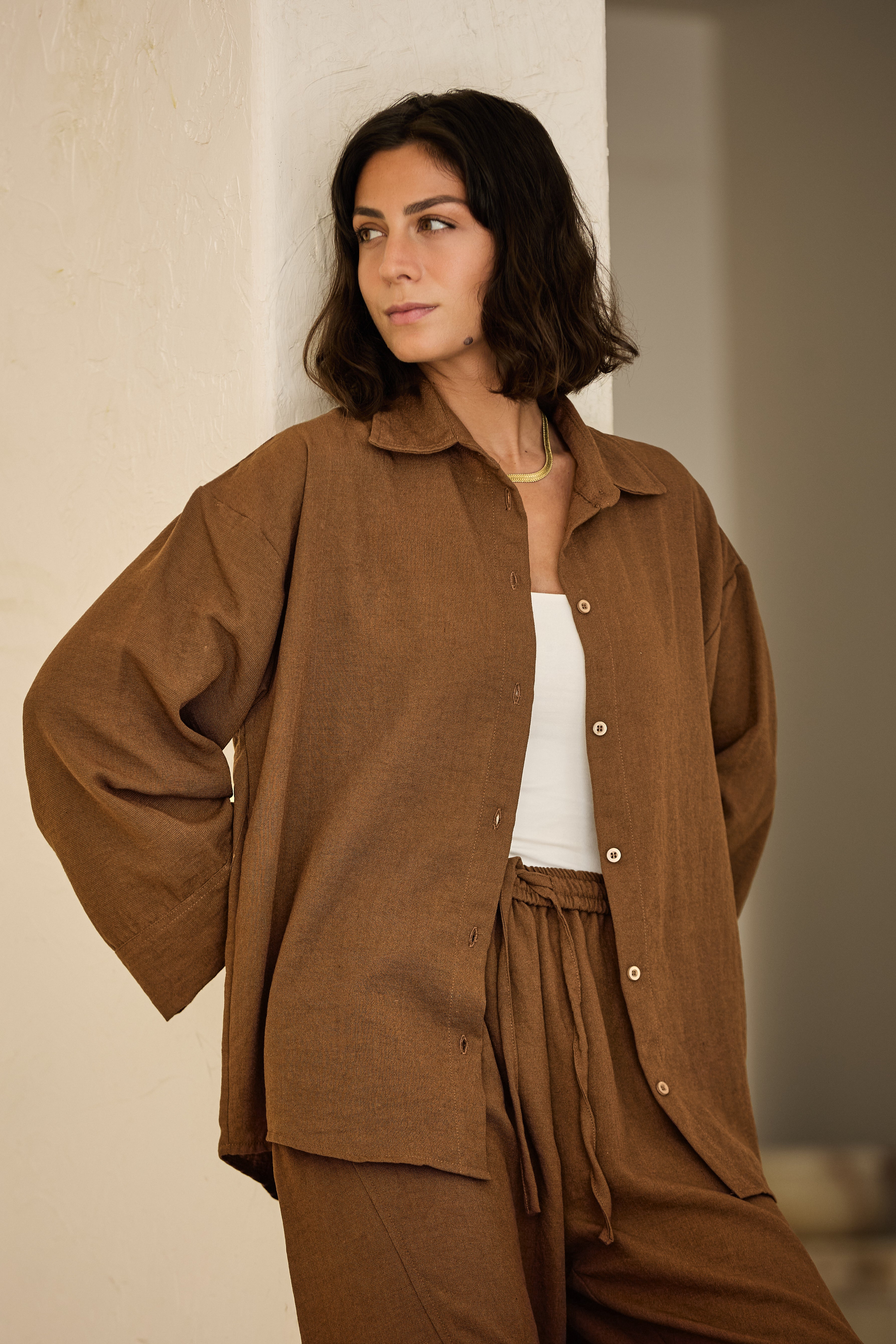 Brown Shirt
