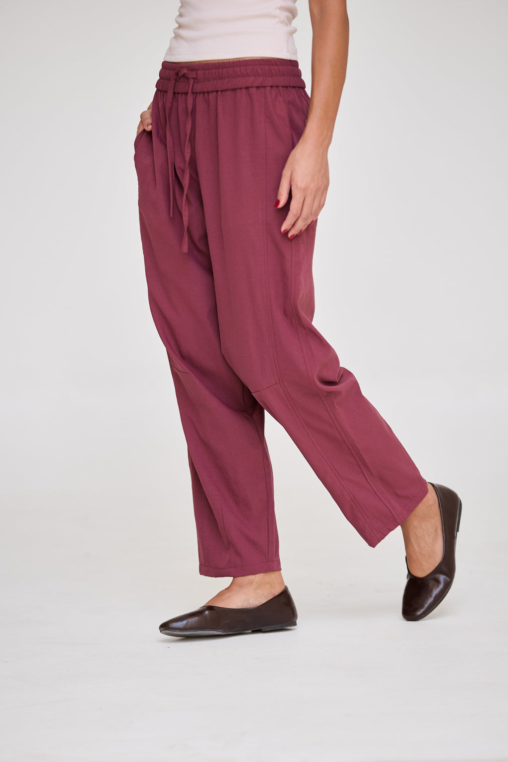 Burgundy Pants