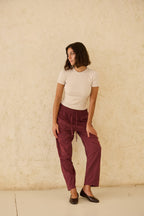 Burgundy Pants